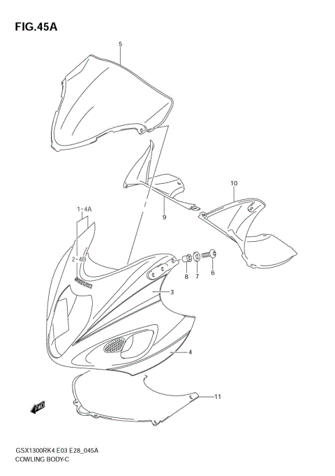 COWLING BODY (MODEL K5)
