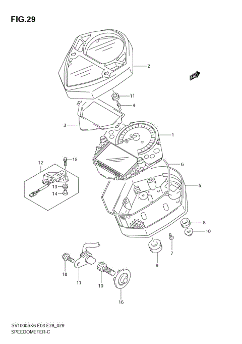 SPEEDOMETER (SV1000S)