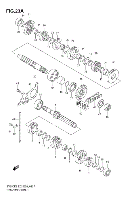 TRANSMISSION (MODEL K4/K5/K6/K7)