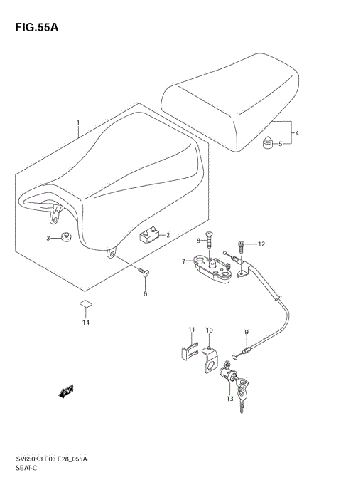 SEAT (MODEL K4/K5/K6/K7)