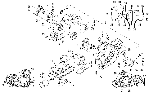 CRANKCASE ASSEMBLY [97431]