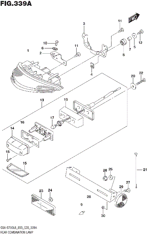 REAR COMBINATION LAMP