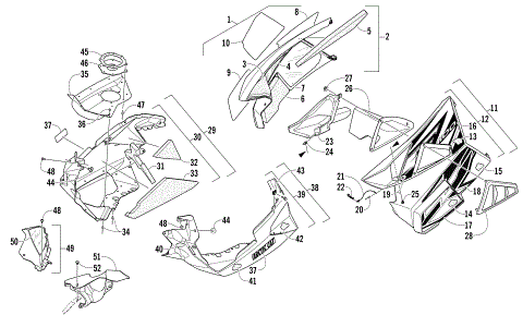 SKID PLATE AND SIDE PANEL ASSEMBLY