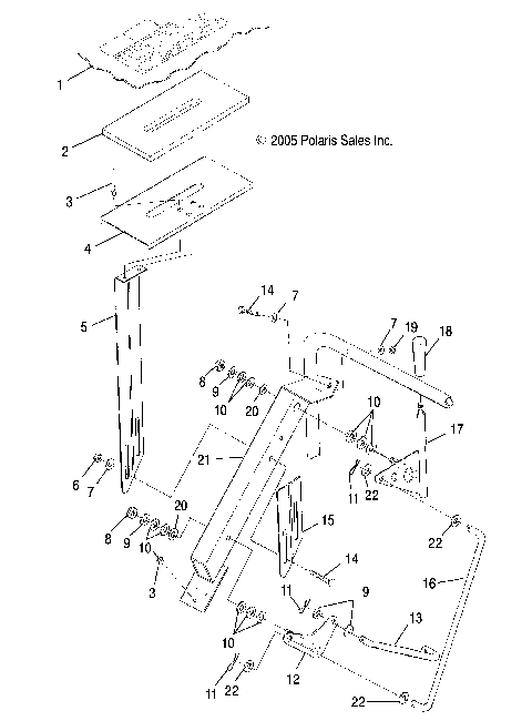 DRIVE TRAIN, SHIFT LINKAGE - S08SU4BS/BE (49SNOWSHIFT08WIDE)
