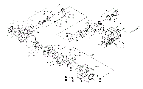 FRONT DRIVE GEARCASE ASSEMBLY [301003]