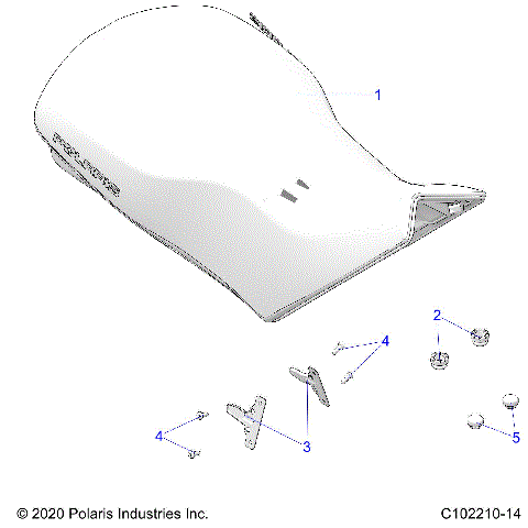 BODY, SEAT - A26SXM95AR (C102210-14)