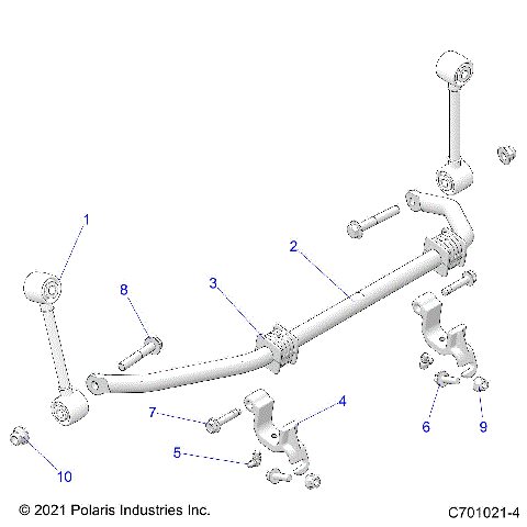 SUSPENSION, FRONT STABILIZER BAR - Z25ASE87A5 (C701021-2)