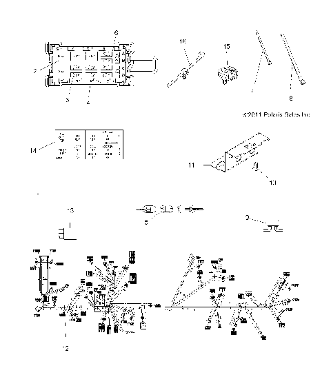 ELECTRICAL, HARNESS - A12DN8EFW (49ATVHARNESS12SPTRGEPS850I)