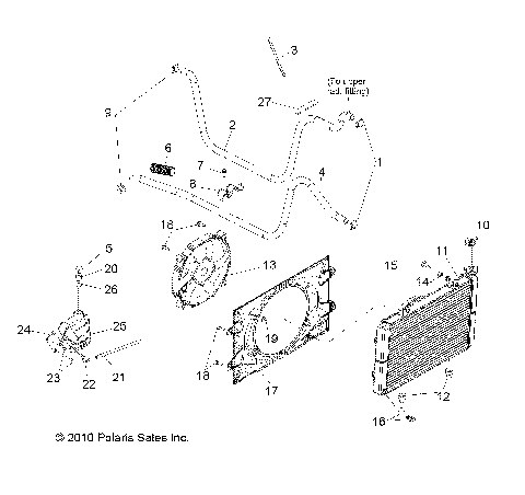ENGINE, COOLING SYSTEM - R11WH50AG/AH/AR (49RGRCOOL11500CREW)