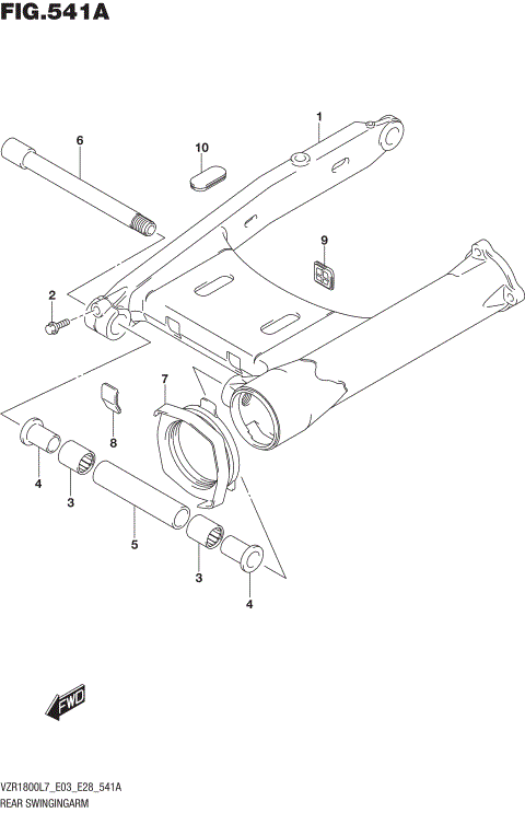 REAR SWINGINGARM