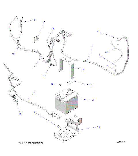 ELECTRICAL, BATTERY - R25RSY99AF/BF/AK/BK/AS/BS/AL/BL/AP/BP/A9/B9 (C700968-1)