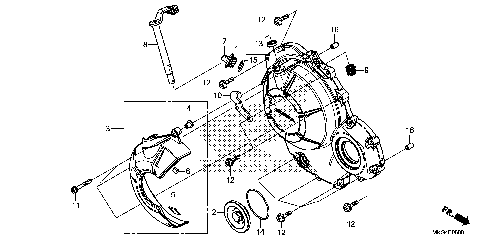 RIGHT CRANKCASE COVER