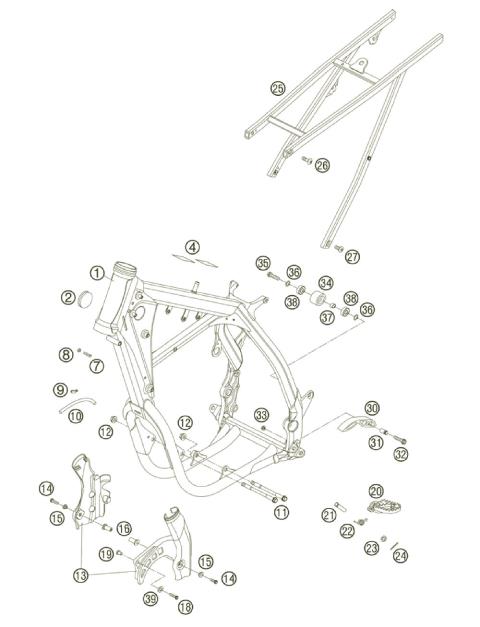 FRAME    PART NUMBER