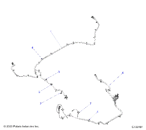 ELECTRICAL, WIRE HARNESS, BOX - R25XAL1RBD/BM (C733184)