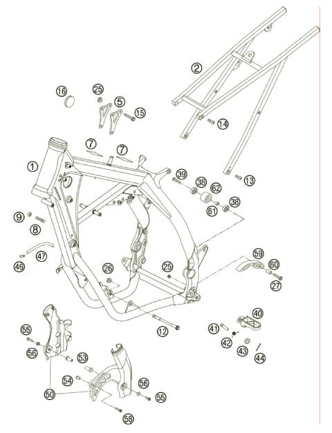 FRAME    PART NUMBER