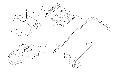 BUMPERS AND STORAGE [107185]