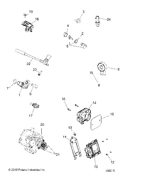ELECTRICAL, SWITCHES, SENSORS and ECM - A17SEA57A1/5/7/9/L7/L8/E57A1/7/9/F57A4 [100515]
