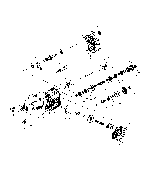 GEARCASE - C10RB42AA (4976407640C11)