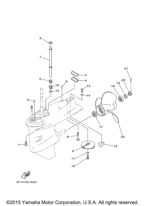 LOWER CASING DRIVE 2