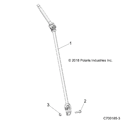 STEERING, SHAFT - Z21CHA57A2/K2 (C700185-3)