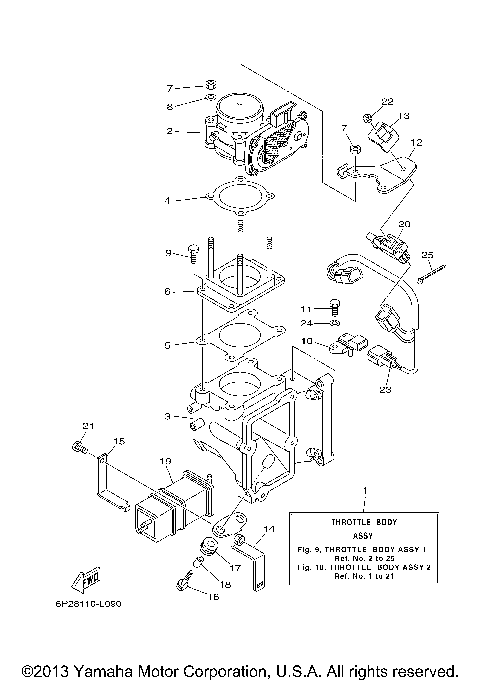 THROTTLE BODY ASSY 1