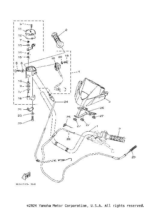 STEERING HANDLE & CABLE
