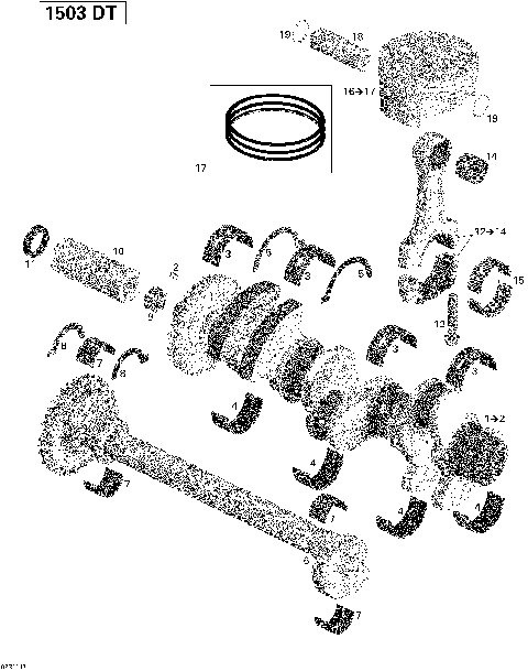 01- Crankshaft, Pistons And Balance Shaft