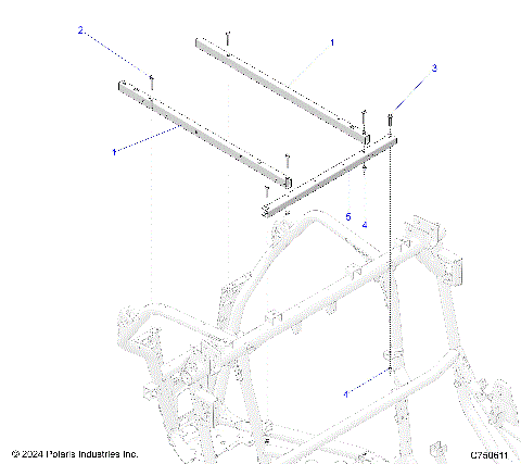CHASSIS, BOX MOUNTING - Z25S4D92AA/AL/BA/BF/AF/BL (C750611)
