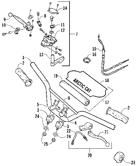 HANDLEBAR ASSEMBLY [78574]