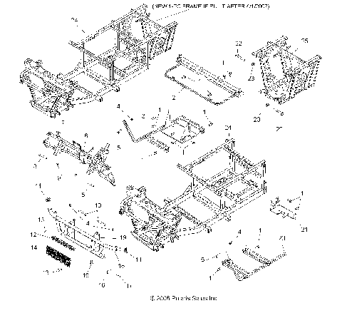 CHASSIS/BODY - R07RH50AF/AR/AT (49RGRCHASSIS07500EFI)