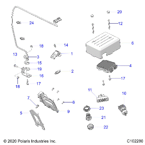 ELECTRICAL, SENSORS, MODULES, and SWITCHES - A21HAB15A2/B2 (C102280)