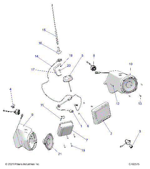 ELECTRICAL, OPTION, AUDIO - Z23GAC92A/92B (C702975)