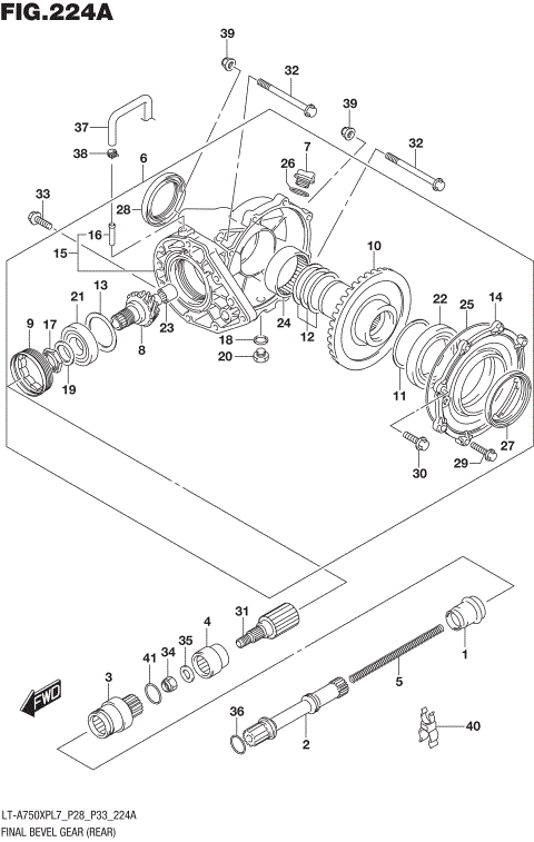 FINAL BEVEL GEAR (REAR)