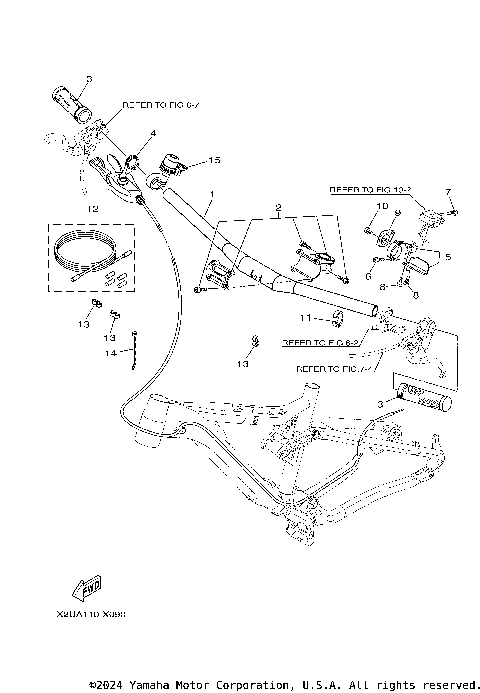STEERING HANDLE & CABLE