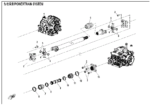 DRIVETRAIN SYSTEM