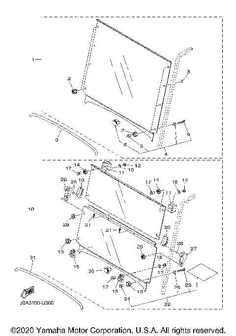 ALTERNATE FOR WINDSHIELD