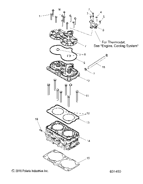 ENGINE, CYLINDER - S20DDH8PS ALL OPTIONS (601450)
