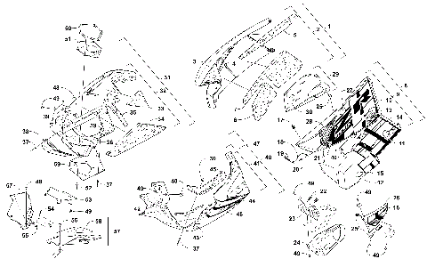 SKID PLATE AND SIDE PANEL ASSEMBLY [104472]
