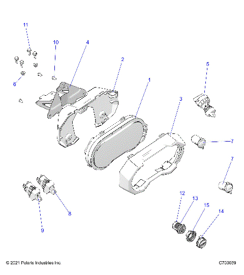 ELECTRICAL, DASH INSTRUMENTS AND CONTROLS - Z23G4V92AL/BL (C702957)