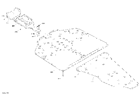 09- Body - Skid Plate - XRC - Orange