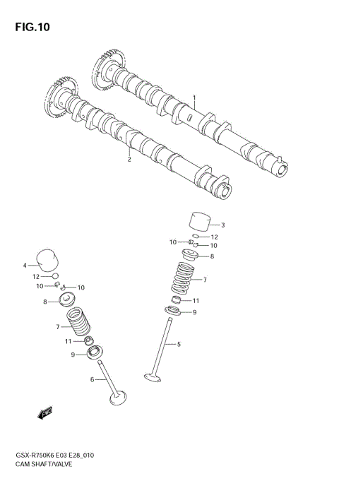 CAM SHAFT - VALVE