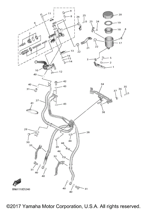 FRONT MASTER CYLINDER