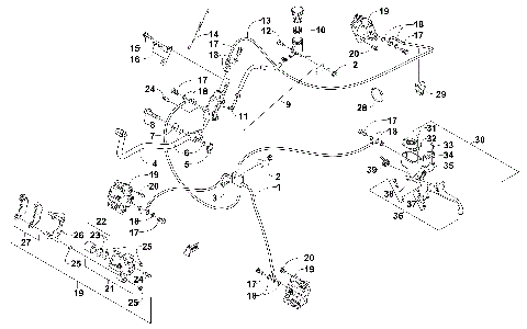 HYDRAULIC BRAKE ASSEMBLY [94650]