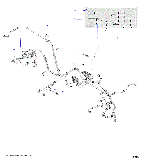 ELECTRICAL, WIRE HARNESS - R25HZA15A5/B5 (C102541)