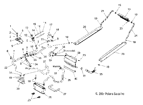 ENGINE, COOLING SYSTEM - S08PT7ES/EE/FS/FE (49SNOWCOOLING08FSTTRG)
