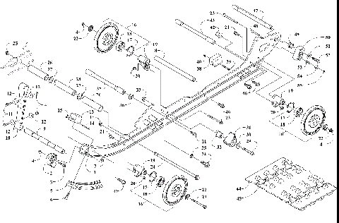 REAR SUSPENSION RAIL ASSEMBLY [109846]