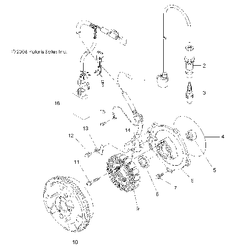 ENGINE, MAGNETO - A07MH46AA/AZ (49ATVMAGNETOSP450)