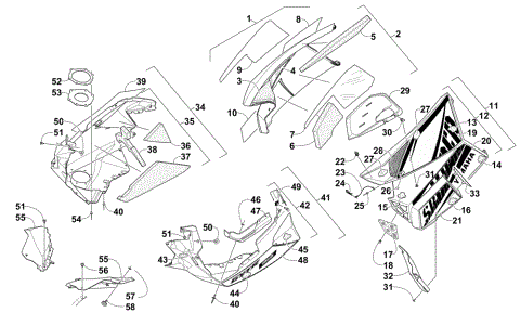 SKID PLATE AND SIDE PANEL ASSEMBLY