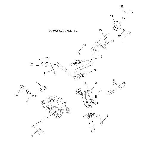 HANDLEBAR and CONTROLS - A07TH76AU/TN76AF/AL/AU (4999204069920406C05)