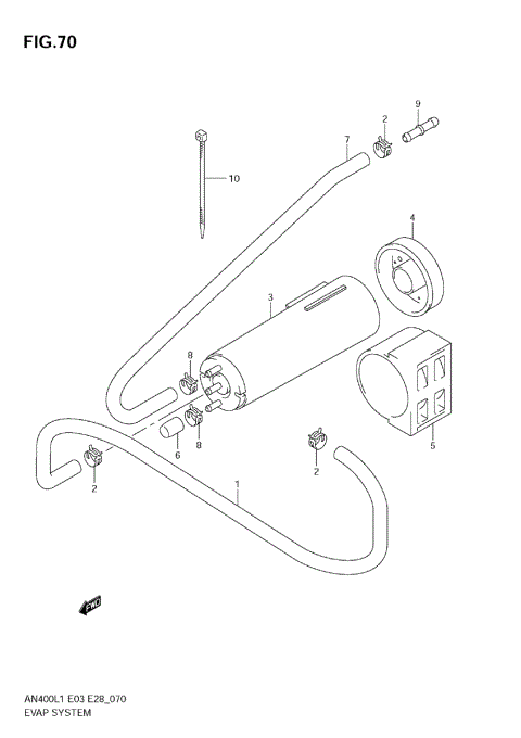 EVAP SYSTEM (AN400ZA L1 E33)